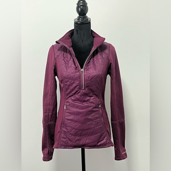 Champion Women's C9 Duo Dry Venture Warm Burgundy Quilted Jacket size S/P - Picture 1 of 8